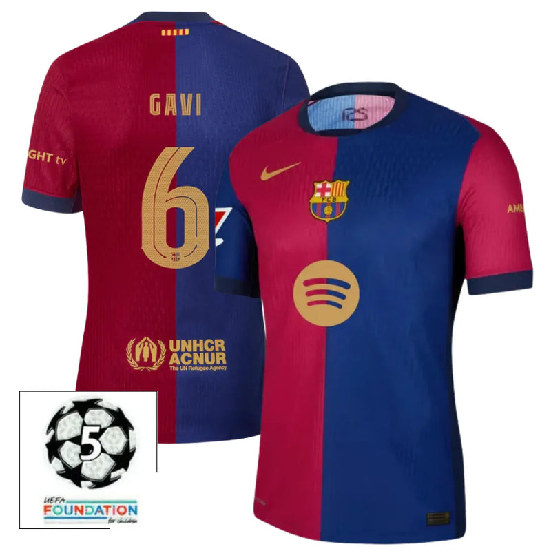 #6 GAVI Camiseta Hombre Primera Equipación 24/25 FC Barcelona