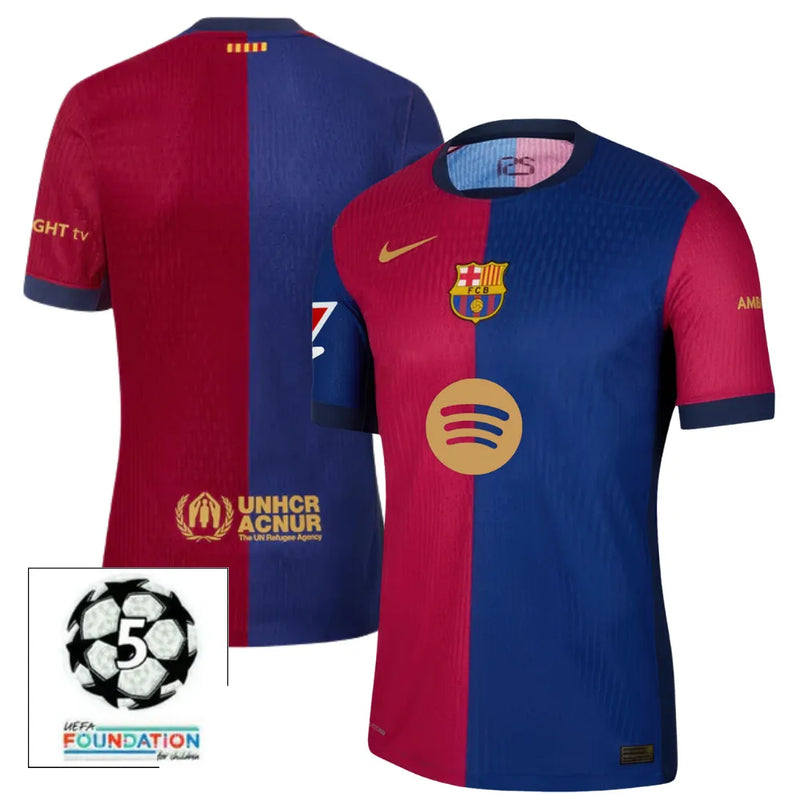 Camiseta Hombre Primera Equipación 24/25 FC Barcelona