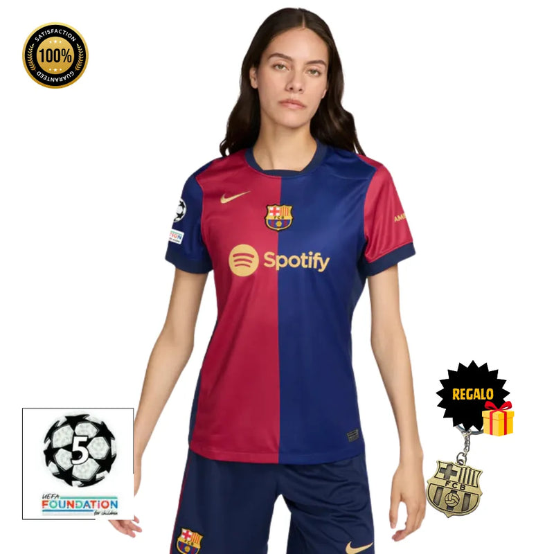 Camiseta Mujer Primera Equipación 24/25 FC Barcelona