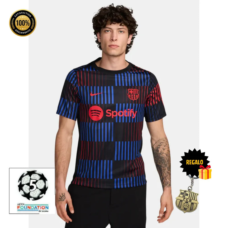 Camiseta de Prepartido Visitante FC Barcelona 24/25